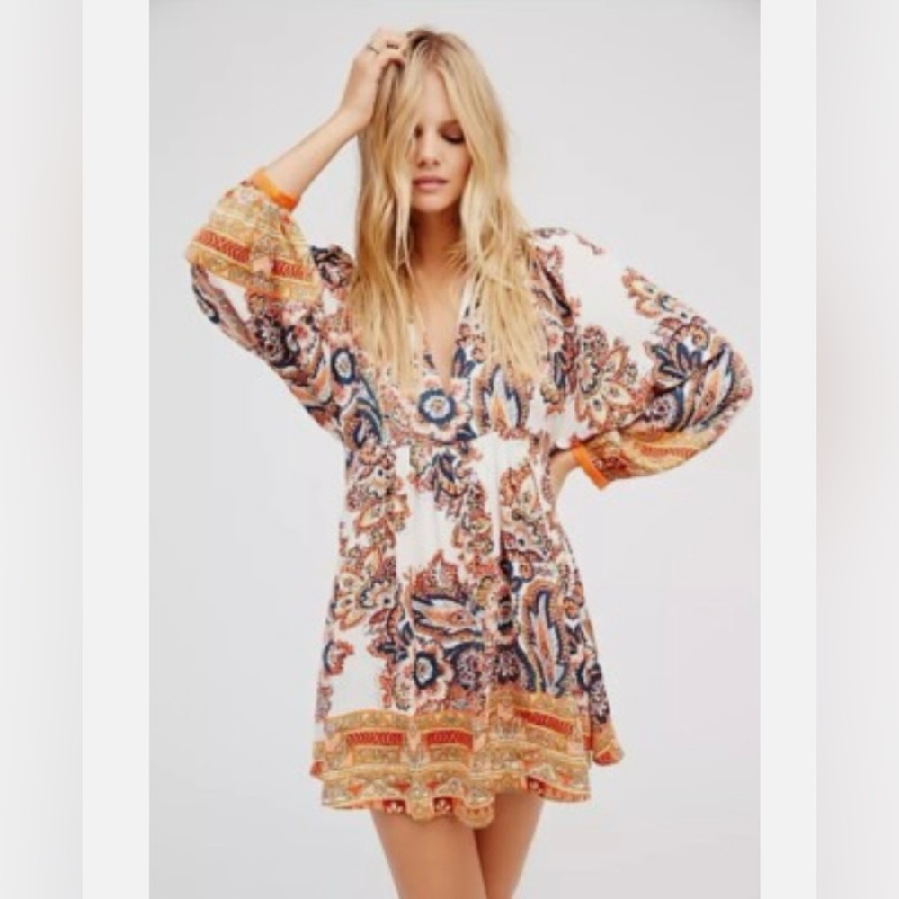 Free People Say You Love Me Mini Dress XS